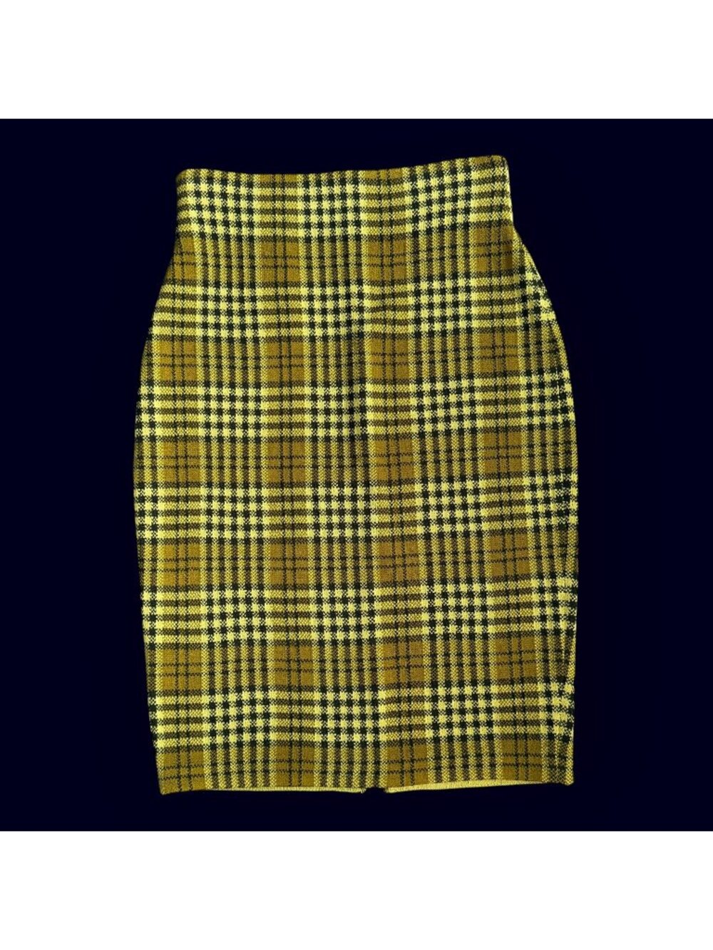St. John Dark Academia High Pinup Waisted Pencil Wiggle Skirt Green 6